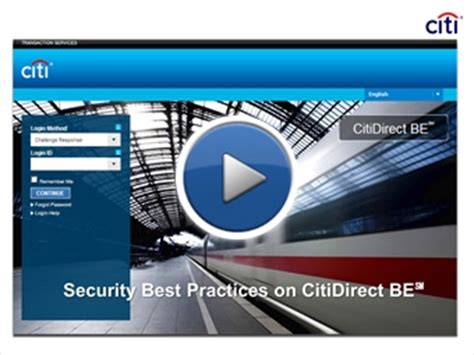 citibe|Citi CitiDirect® BE